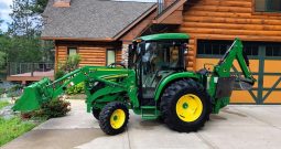 2020 John Deere 4066 Tractor W Backhoe & Loader